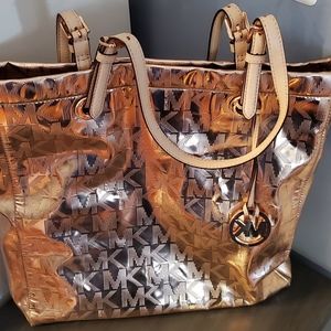 Michael Kors Rose Gold tote